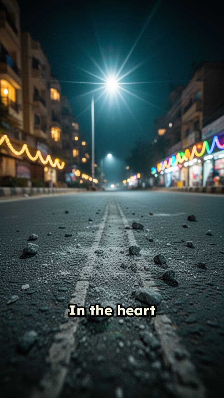 Nightfall on the Indian Road