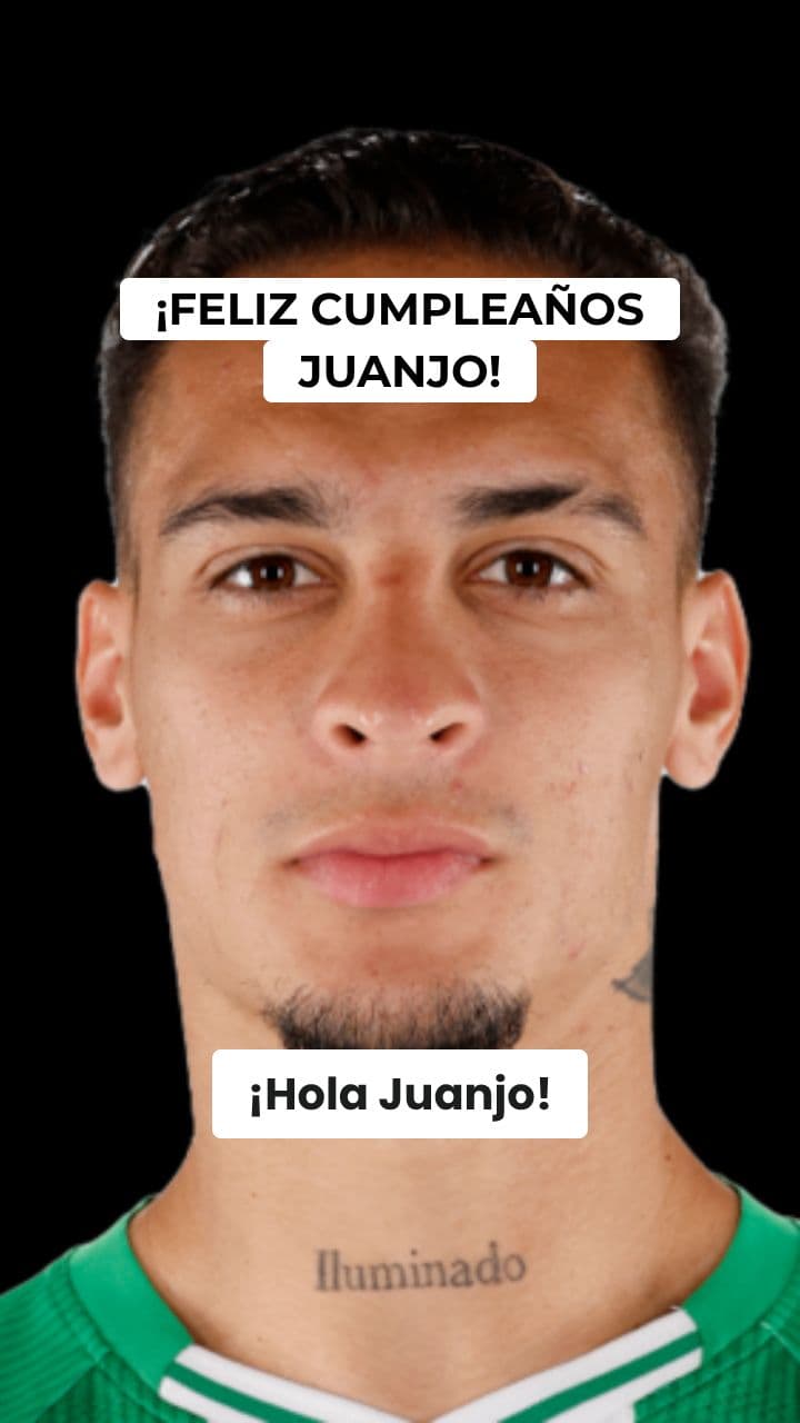 Feliz Cumpleaños Juanjo