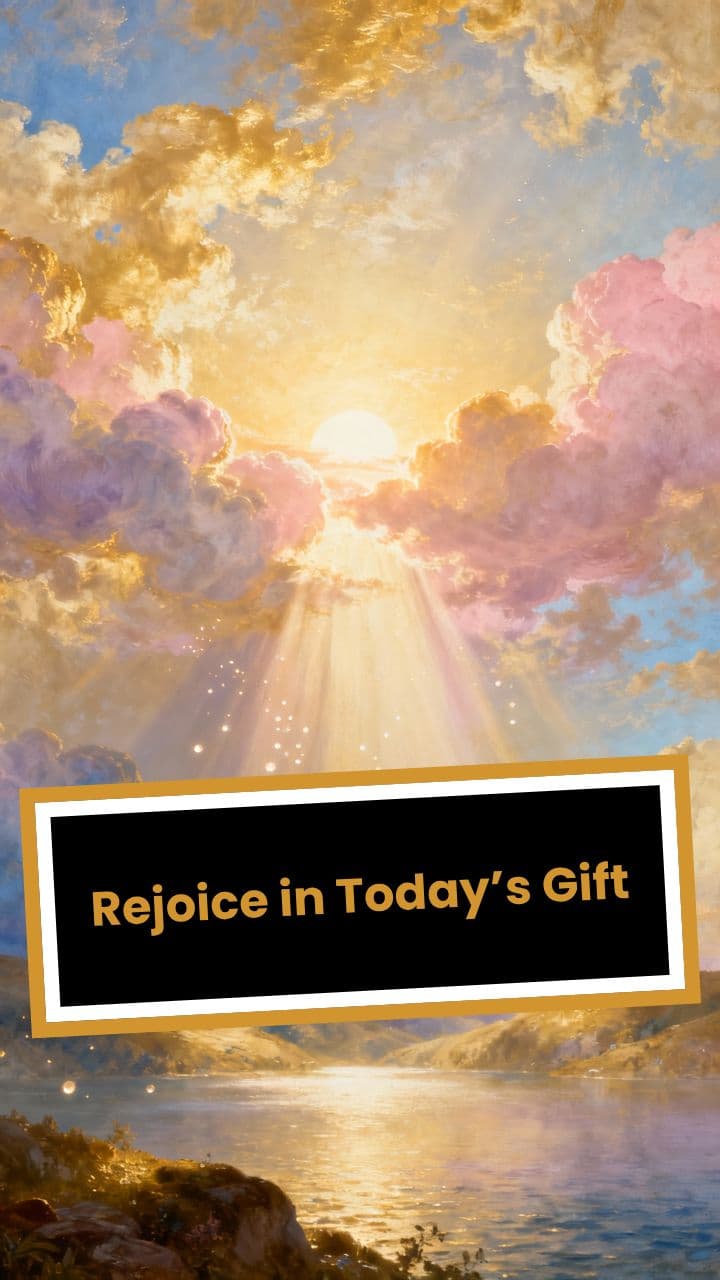 Rejoice in Today’s Gift