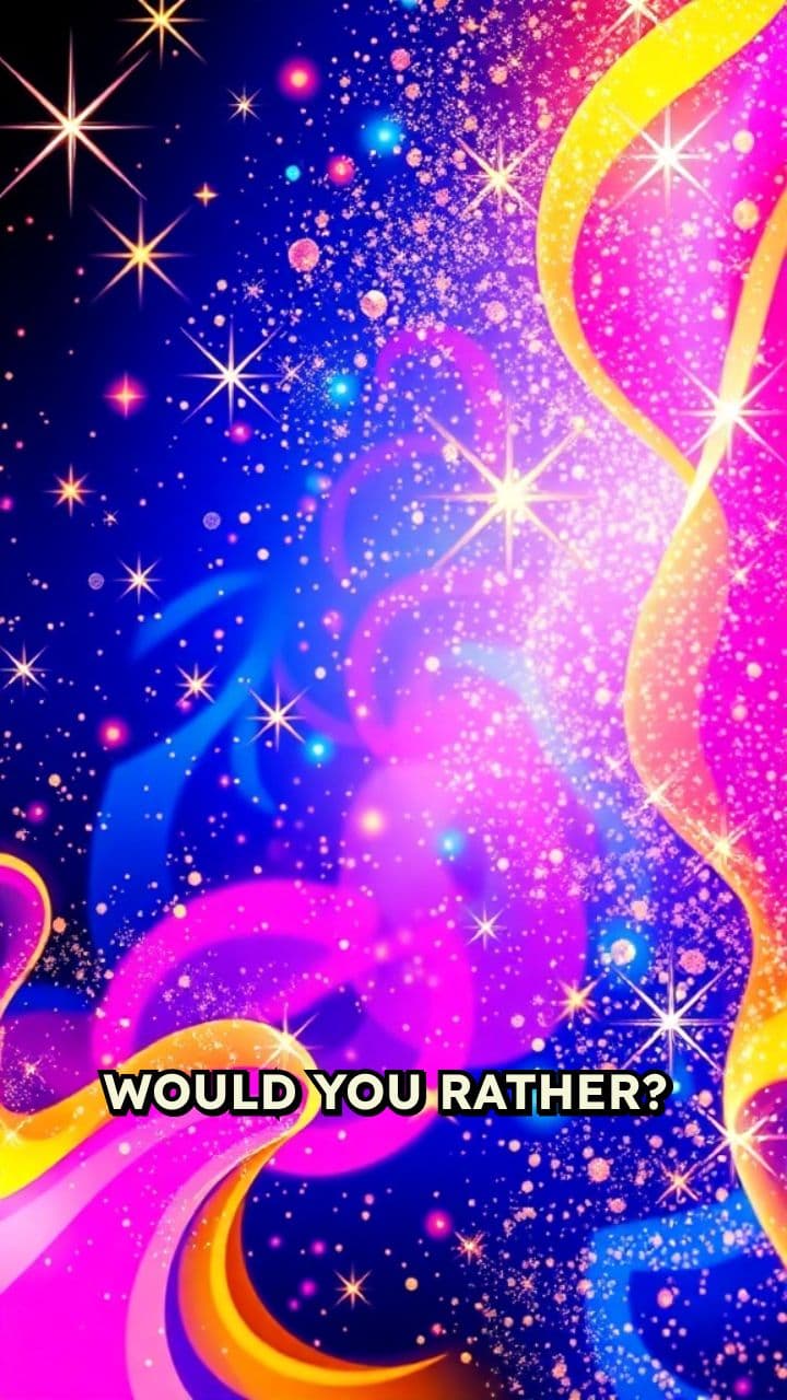 Would You Rather: Fun Choices!