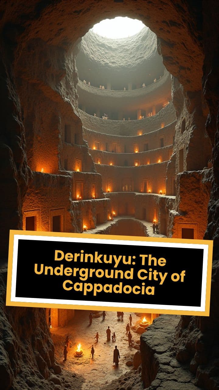 Derinkuyu: The Underground City of Cappadocia