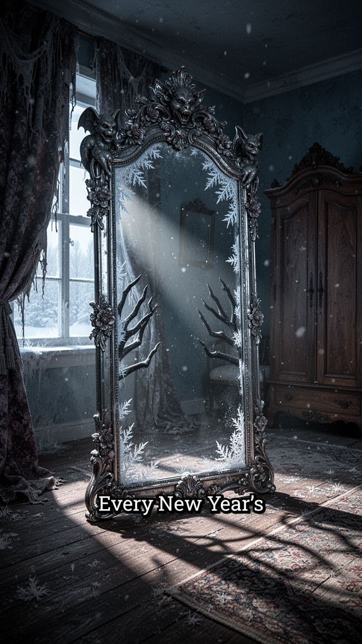 The Reflection That Doesn’t Blink | Glass Mother Lore