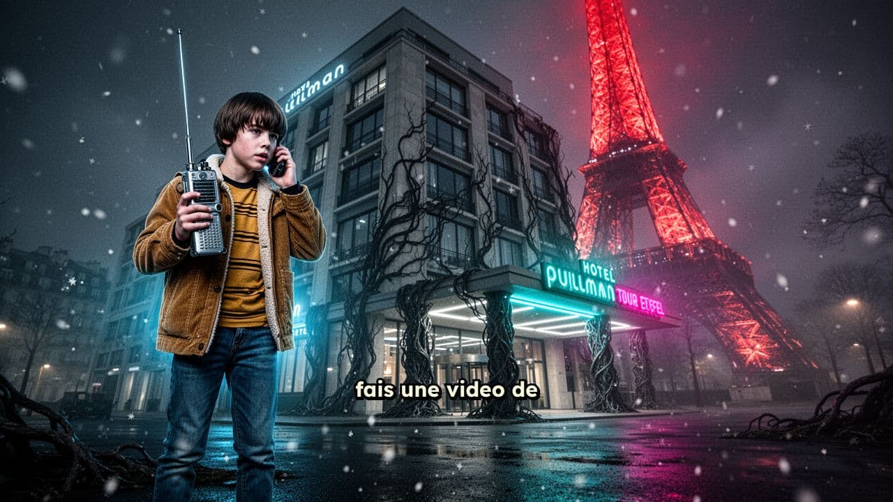 Pullman Tour Eiffel: Stranger Things Vibes