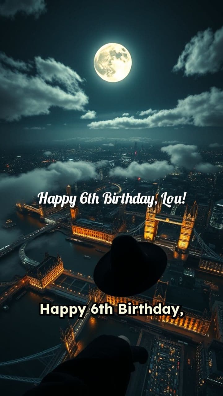 Peter Pan's Birthday Wish for Lou