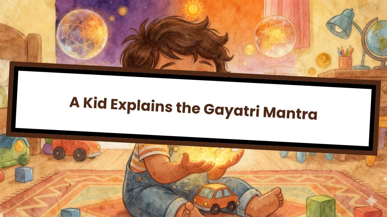 A Kid Explains the Gayatri Mantra