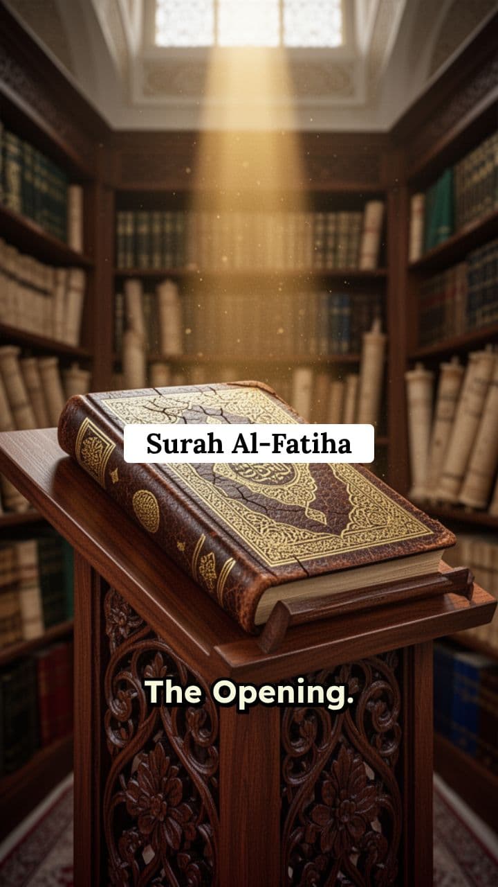 Reciting Surah al-Fatiha