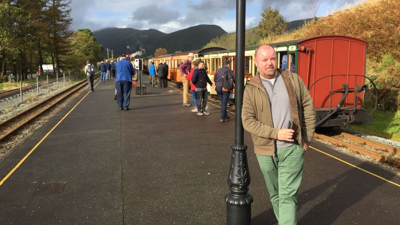 Unexpected Joy on a Train Platform