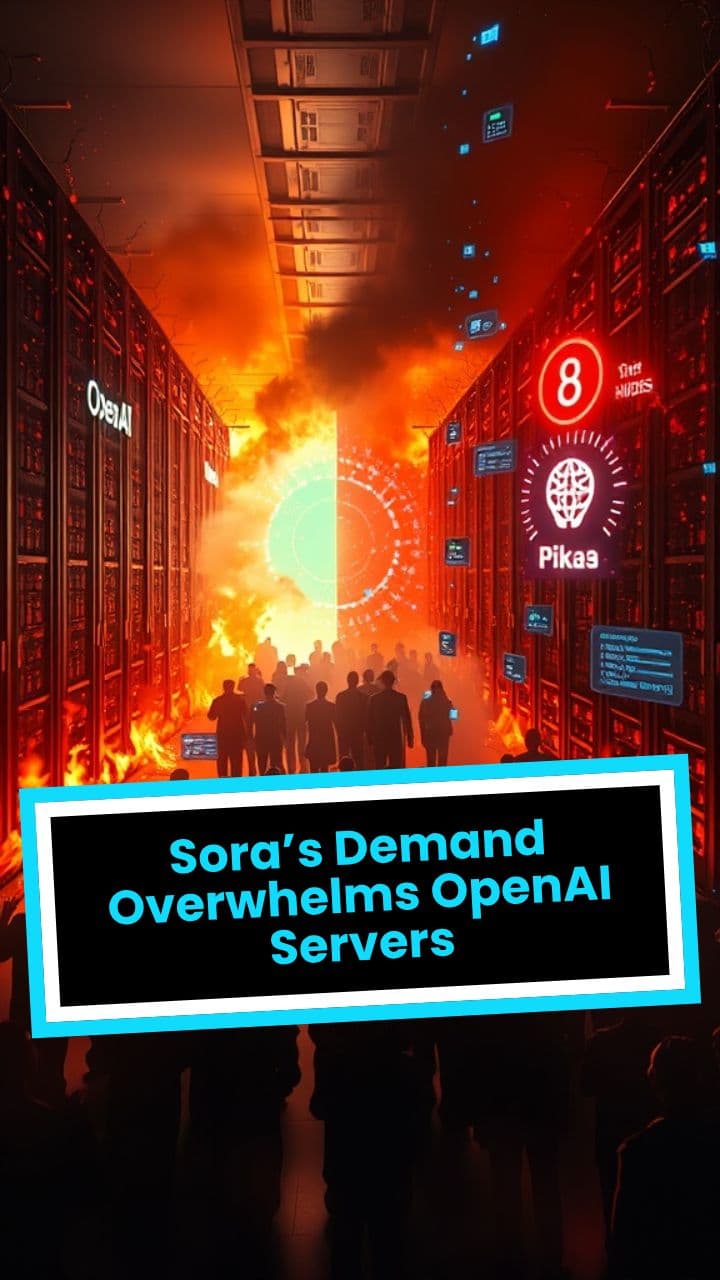 Sora’s Demand Overwhelms OpenAI Servers