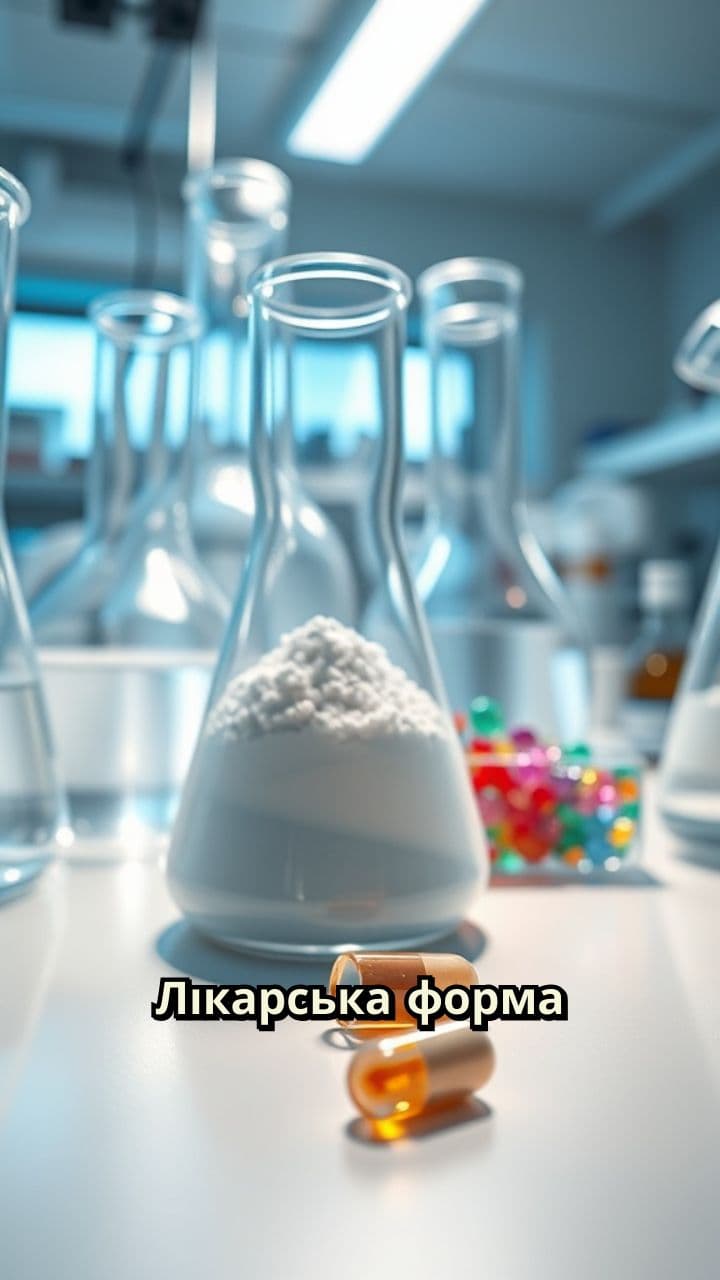Лікарська форма та її обробка