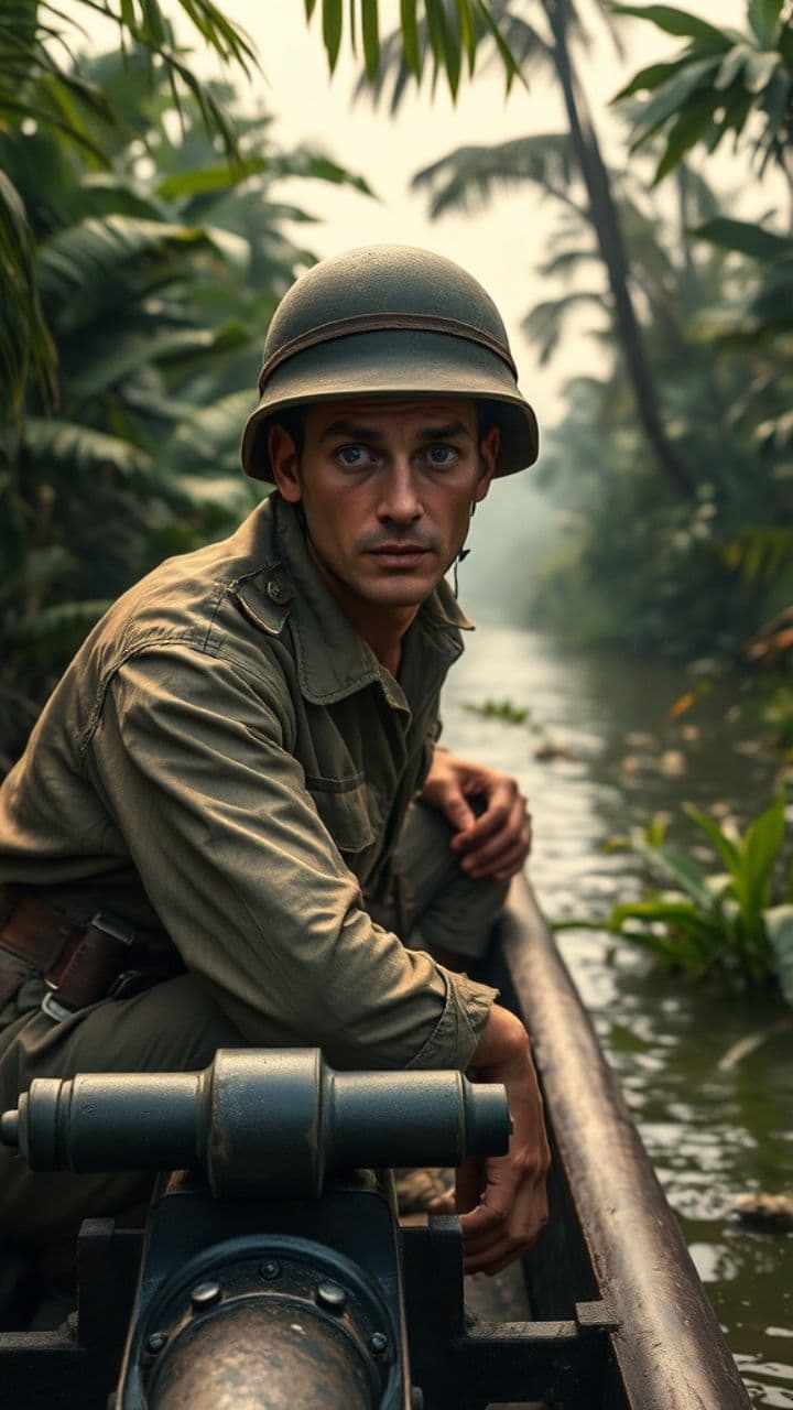 Pháo Việt Minh trên Sông Lô 1947