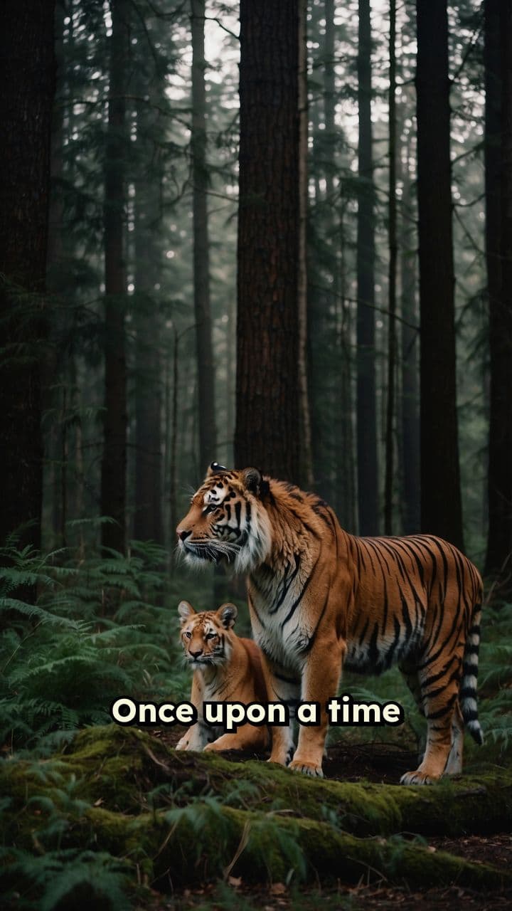 Tiger's Rescue of the Deer