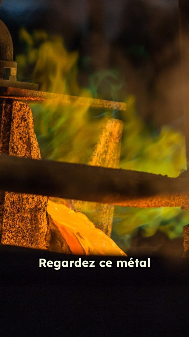 L'alchimie moderne des métaux en fusion