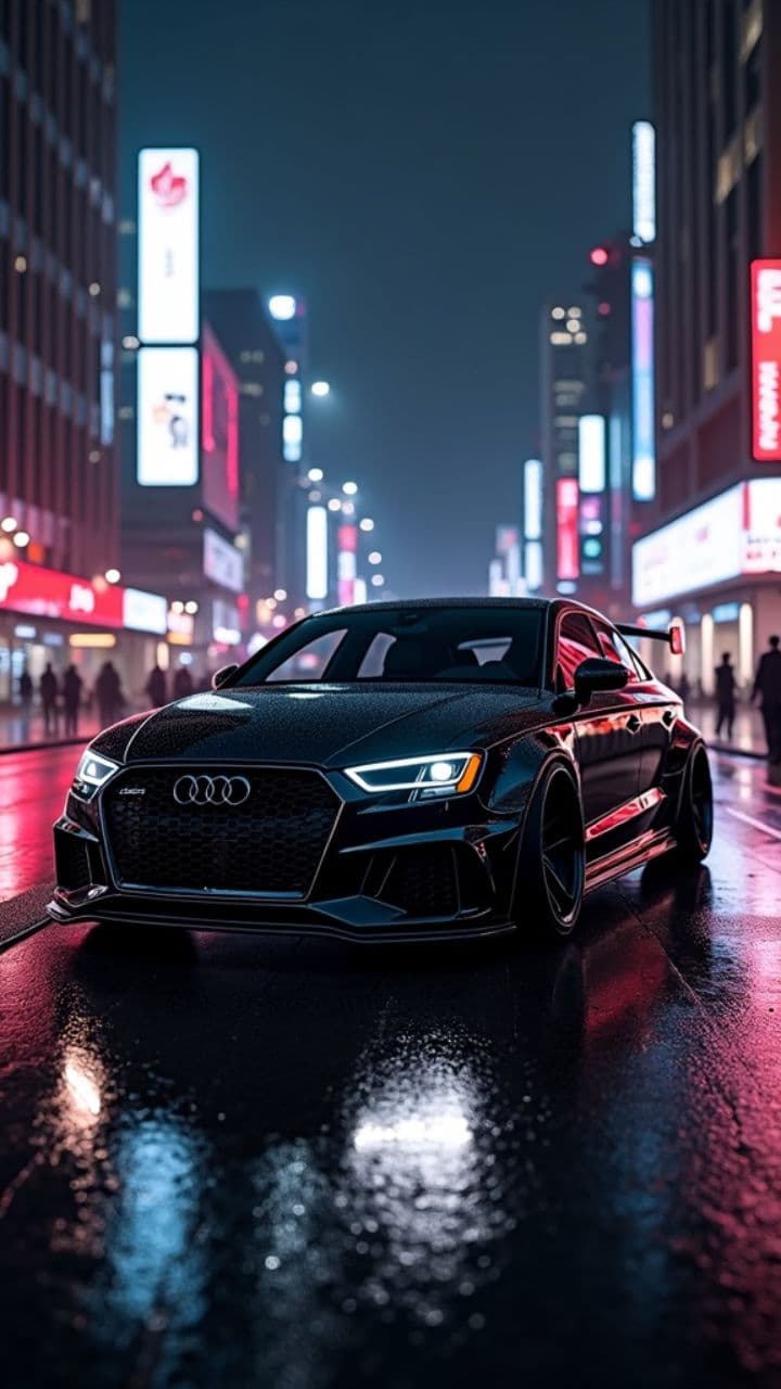 Audi RS3: Le Cadeau Légendaire du Père Noël