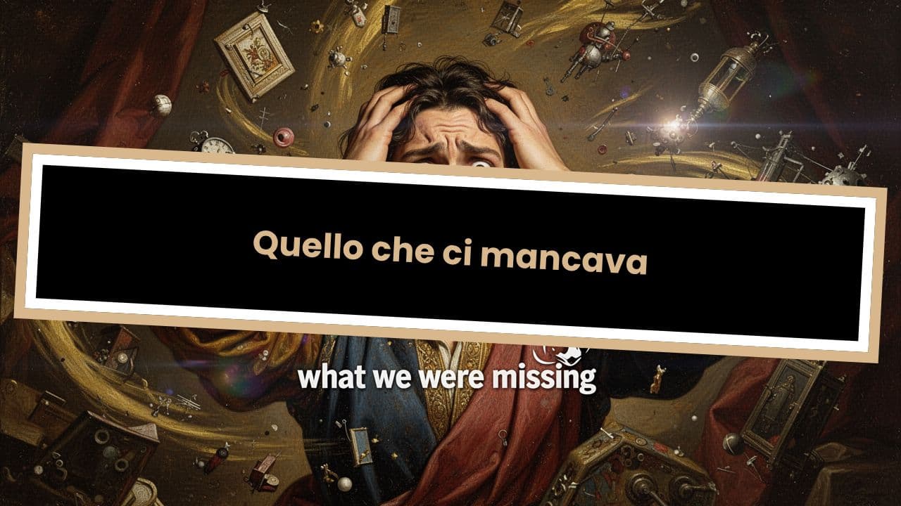 Quello che ci mancava