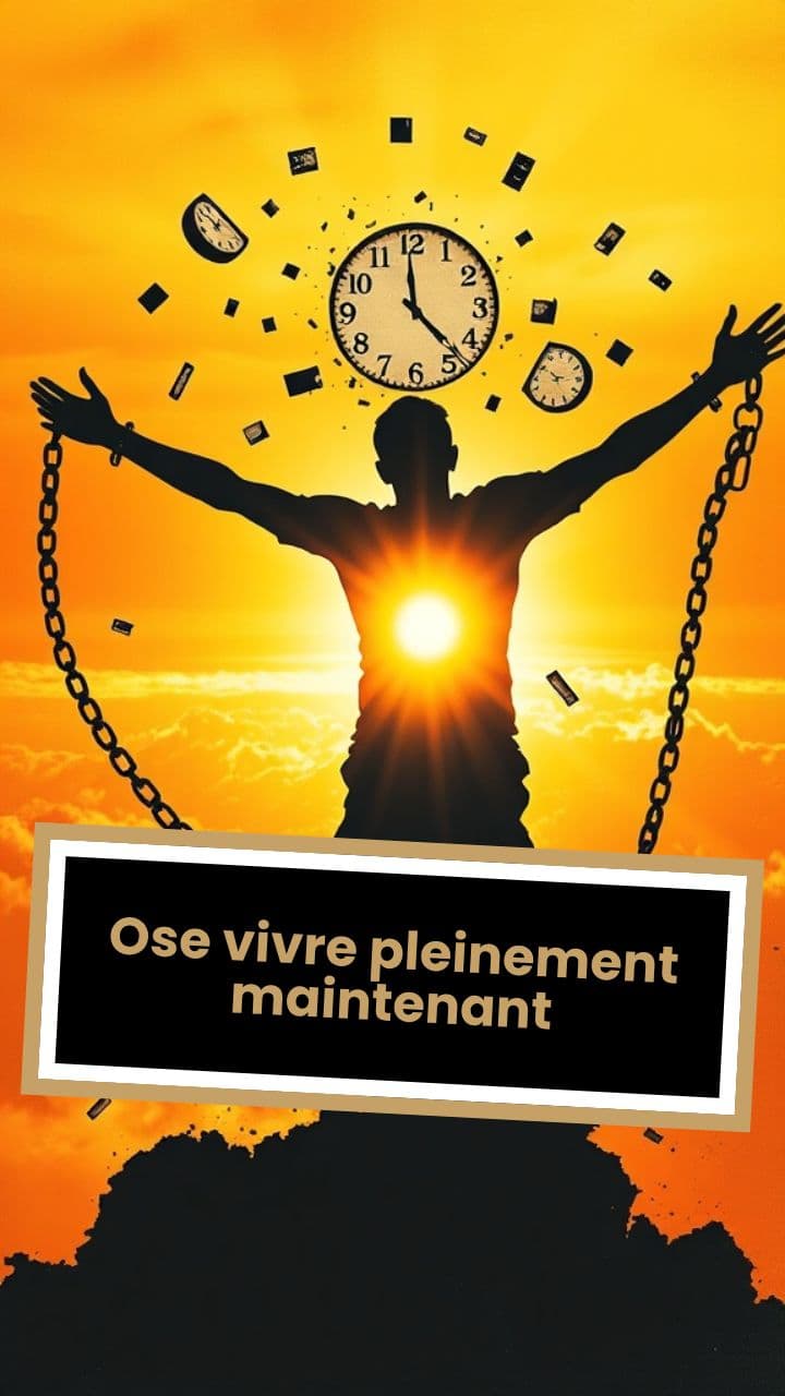 Ose vivre pleinement maintenant