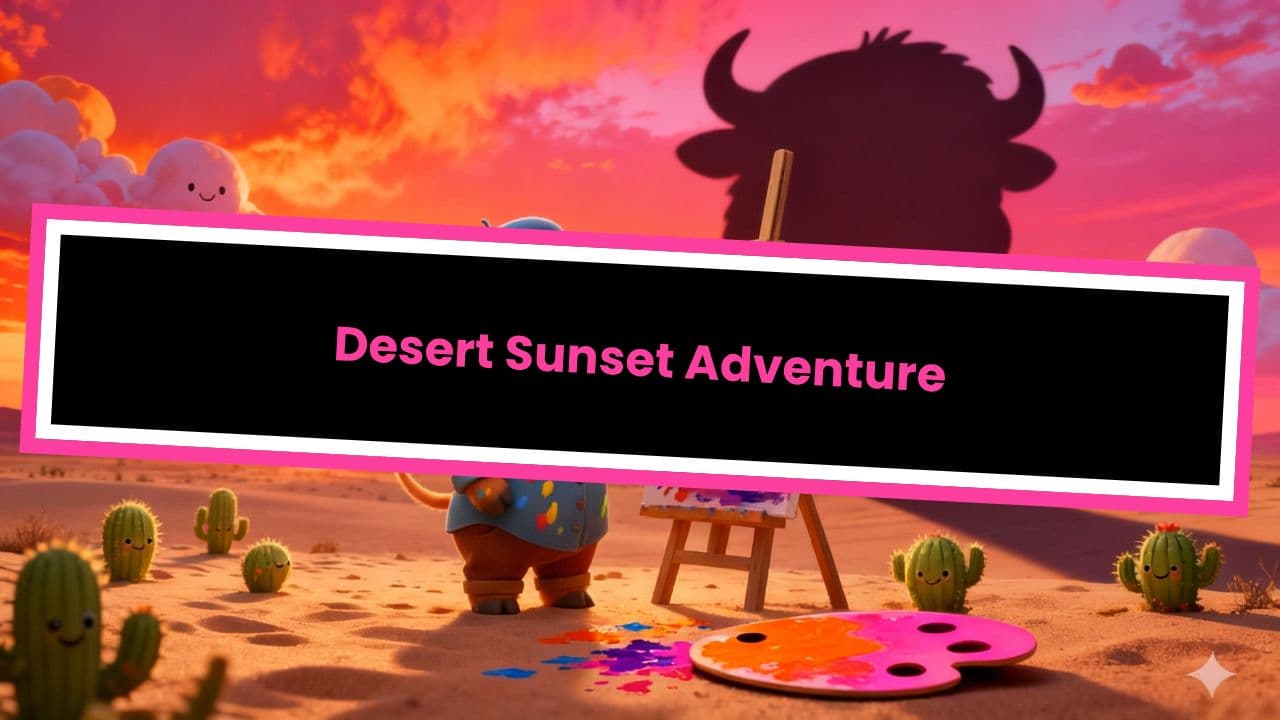 Desert Sunset Adventure