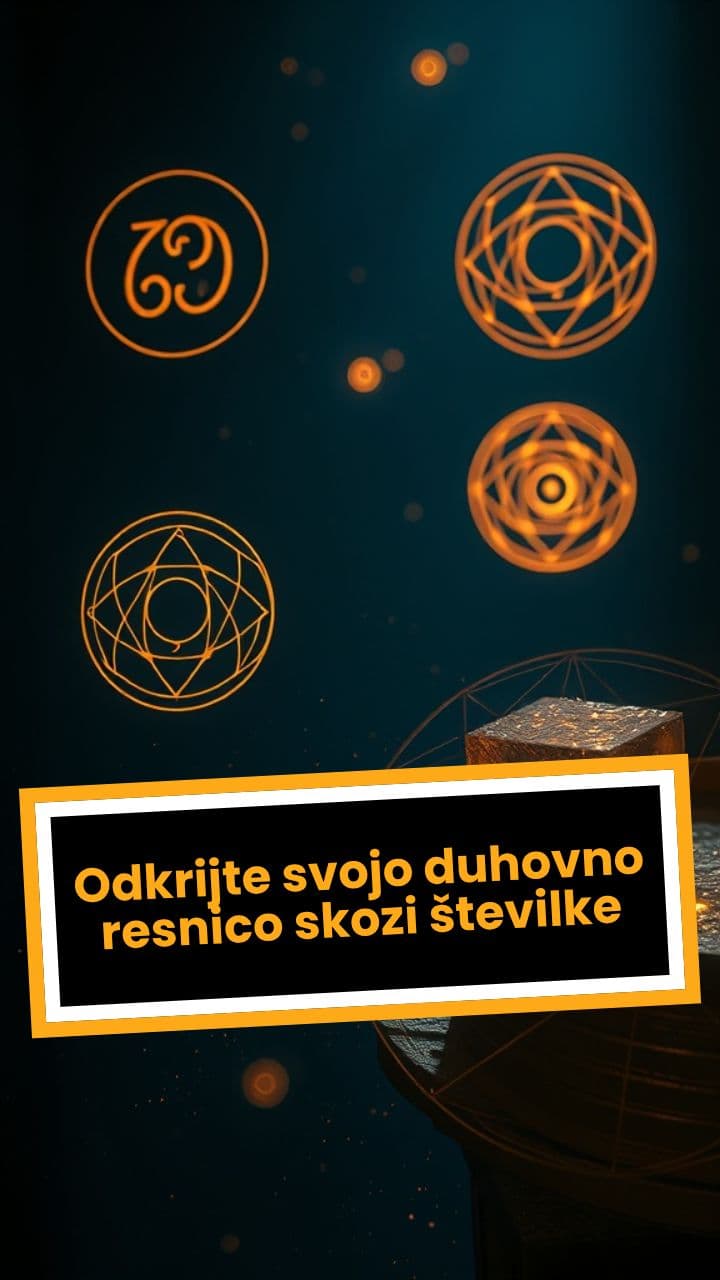 Odkrijte svojo duhovno resnico skozi številke