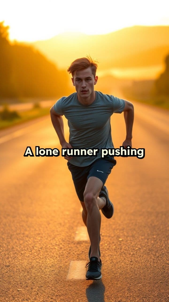 Morning Run Through the Fog