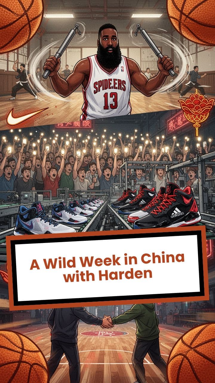A Wild Week in China with Harden