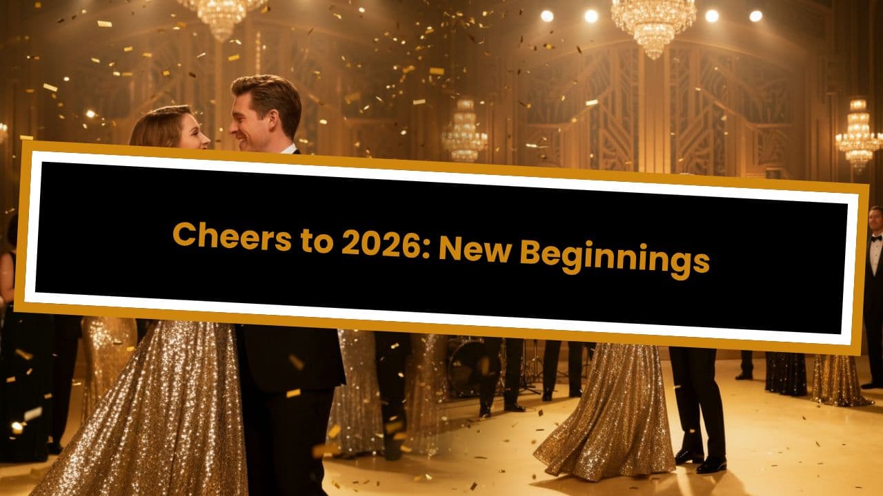 Cheers to 2026: New Beginnings
