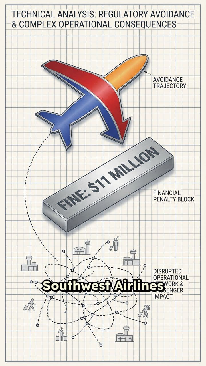 Southwest Airlines Avoids $11 Million Fine