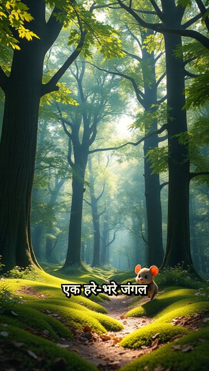 लालची चूहा और रोटी का टुकड़ा