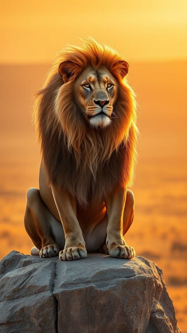 Cinematic Lion