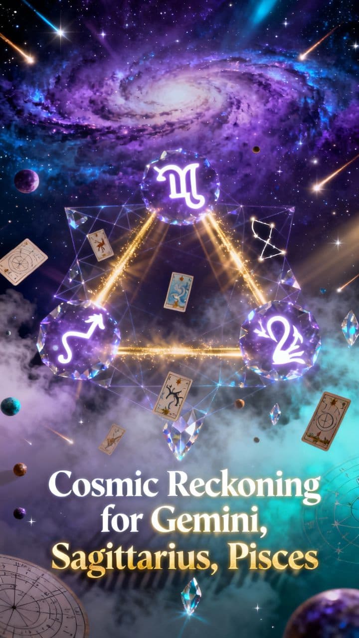Cosmic Reckoning for Gemini, Sagittarius, Pisces