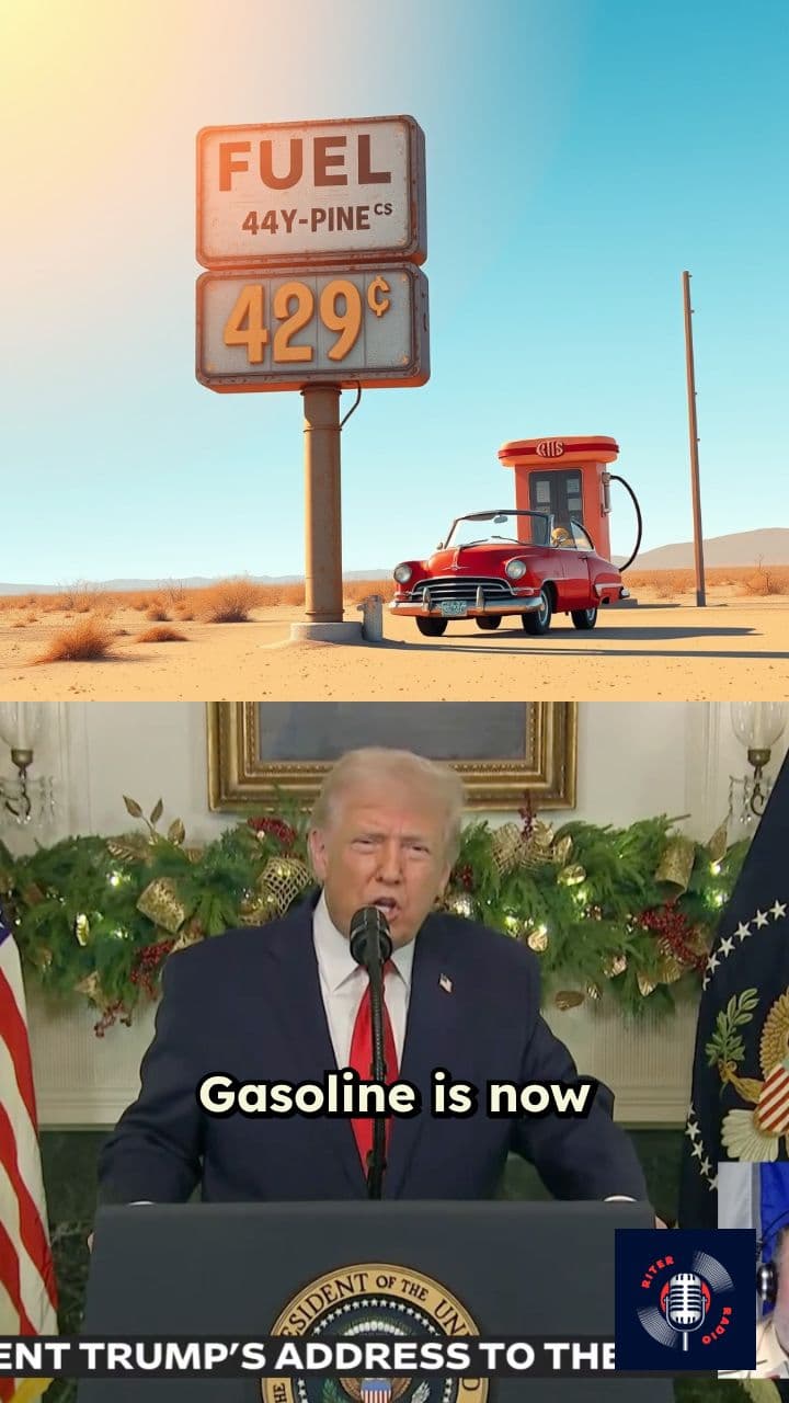 Fact-Checking Trump's Gas Prices Live on Air