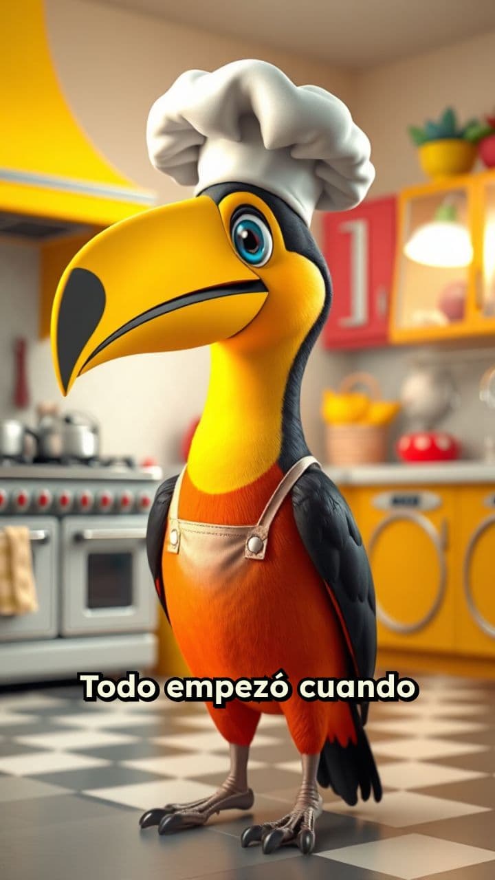 El tucán y la cocina explosiva