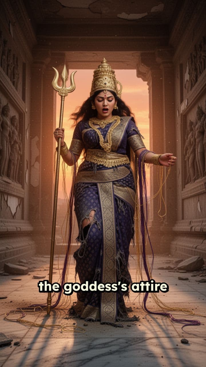 Fallen Goddess in Dark Chains