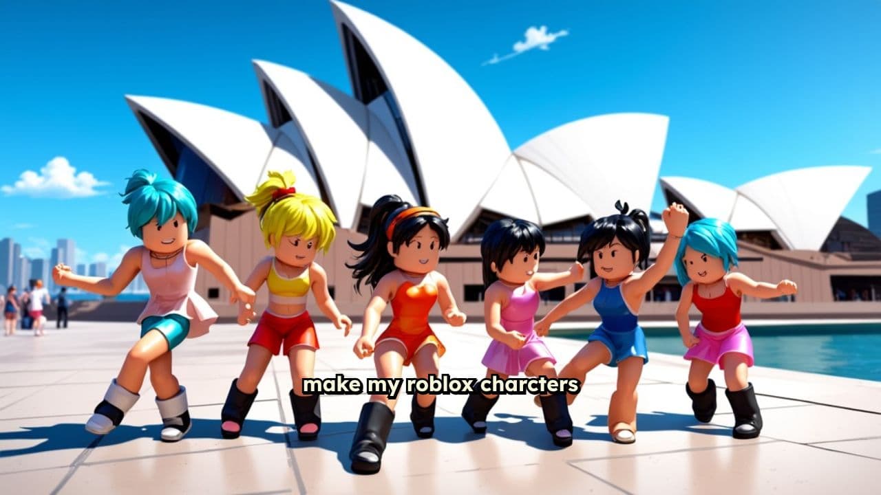 Roblox Dance at Sydney Opera House