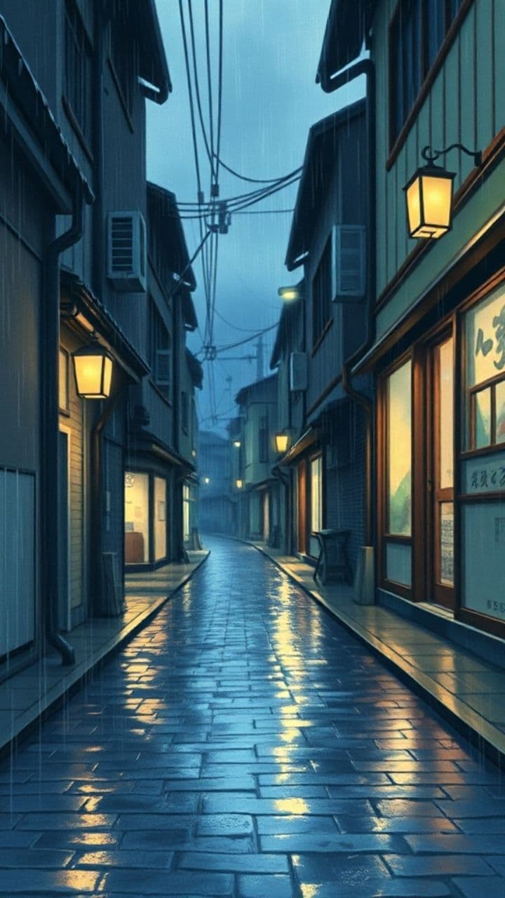 傘の下の思い出