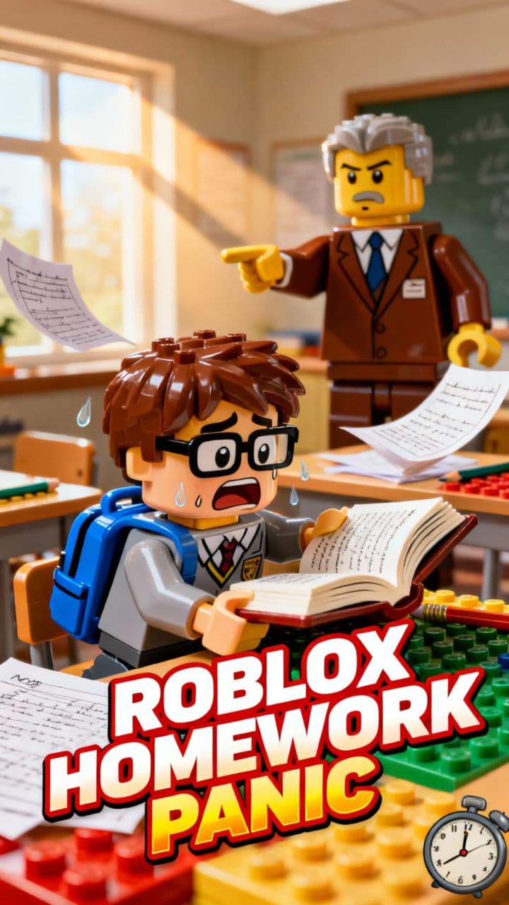 Roblox Homework Panic