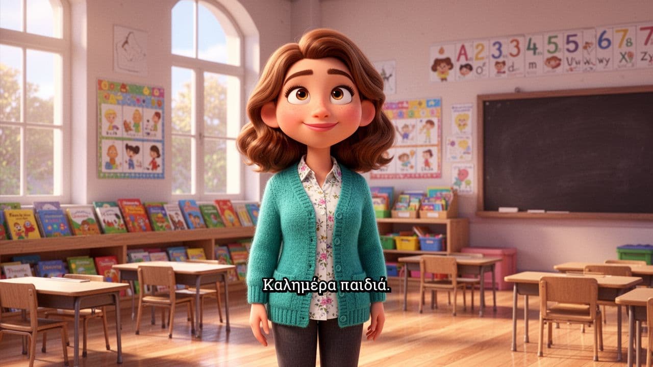 Μάθημα γραφής και διάλειμμα (duplicated)