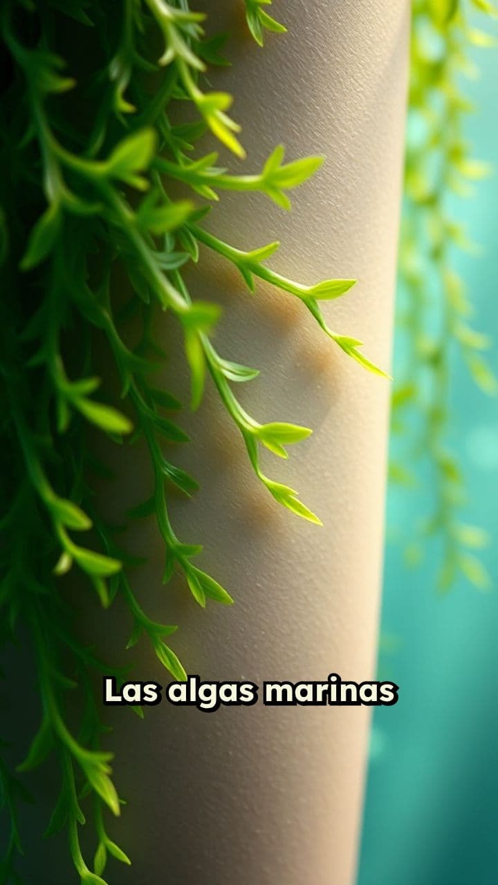 Algas marinas: el secreto para tu piel