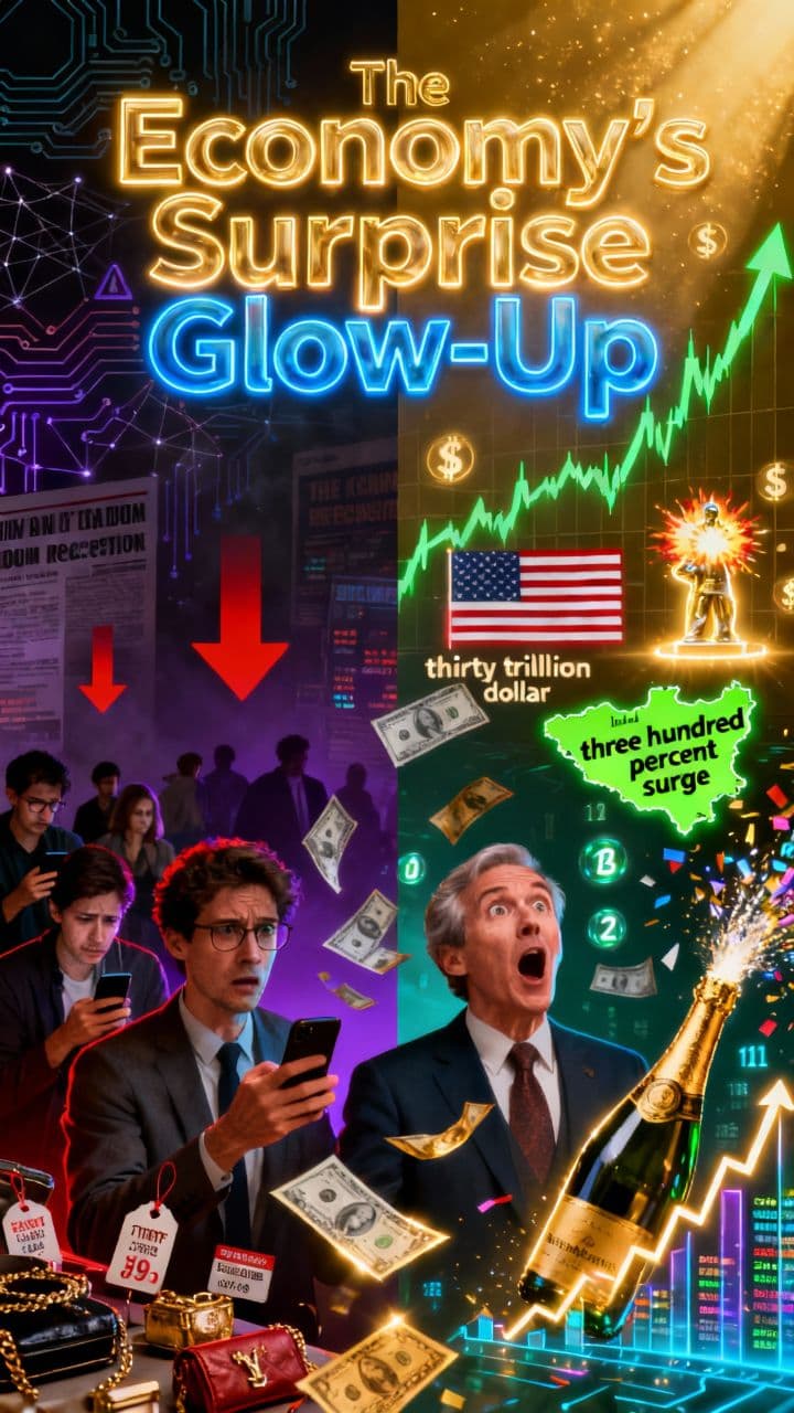The Economy’s Surprise Glow-Up