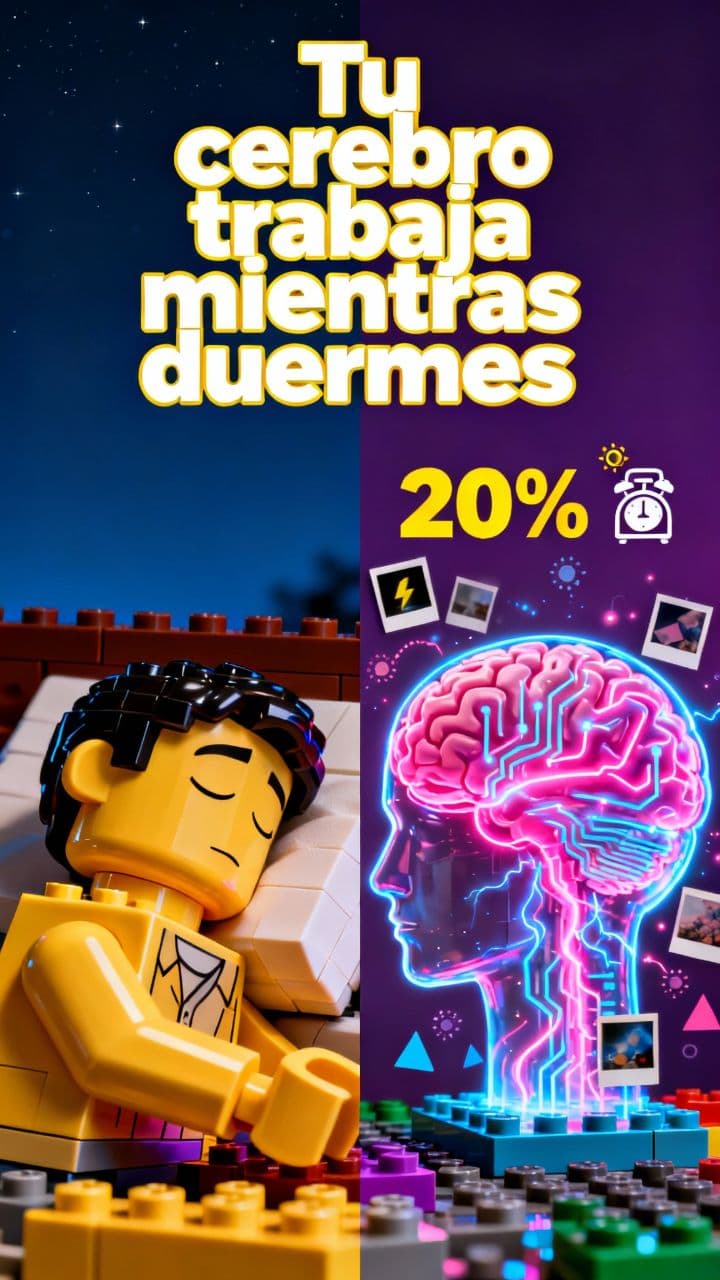 Tu cerebro trabaja mientras duermes