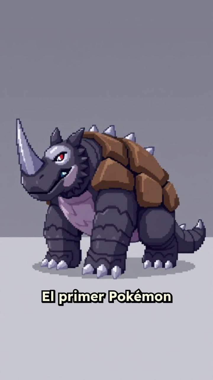 El primer Pokémon: Rhydon olvidado