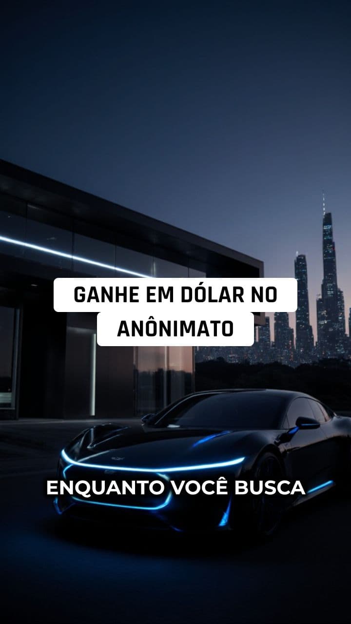 DINHEIRO EM DÓLAR SEM APARECER – VIDA INVISÍVEL