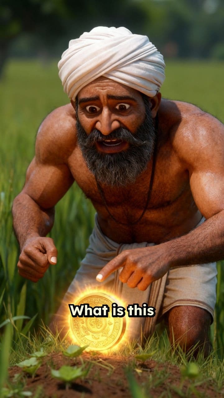 The Farmer and the Genie's Gift