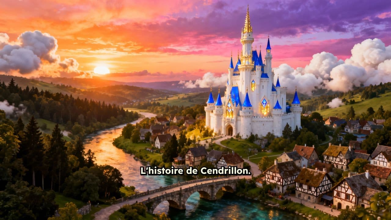 Cendrillon et la pantoufle de verre