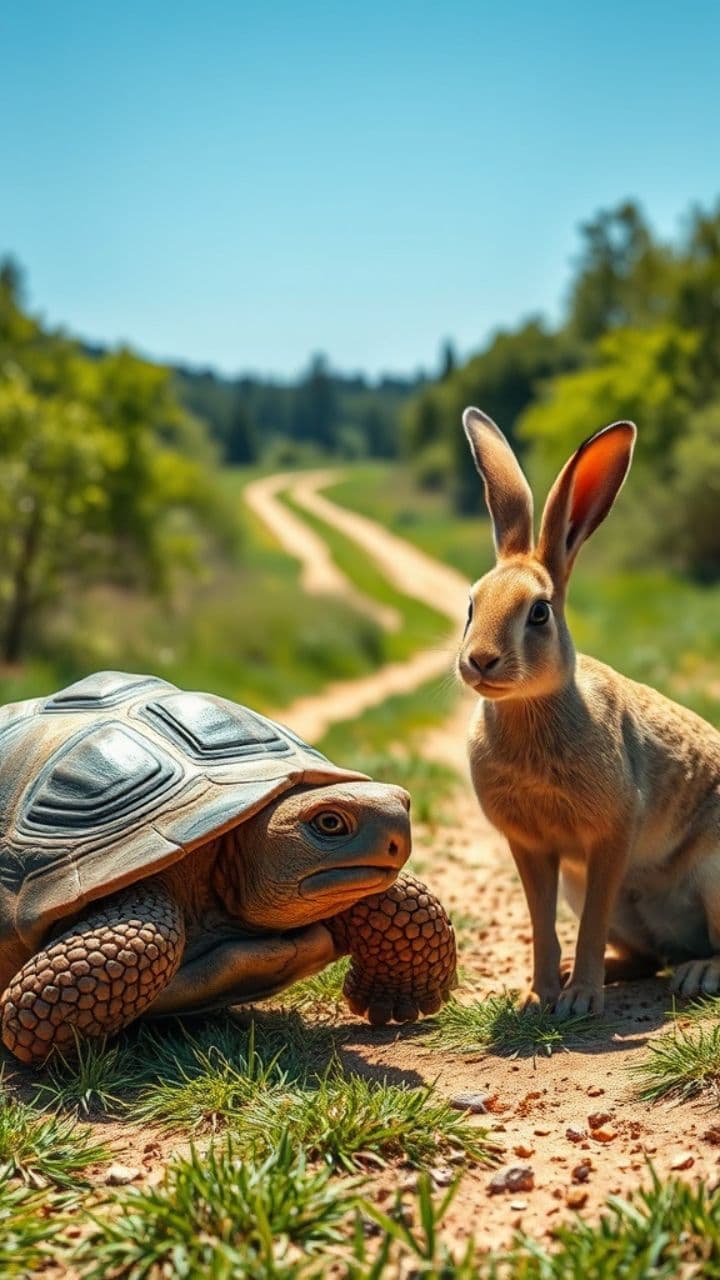 कछुआ और खरगोश की दोस्ती की कहानी
