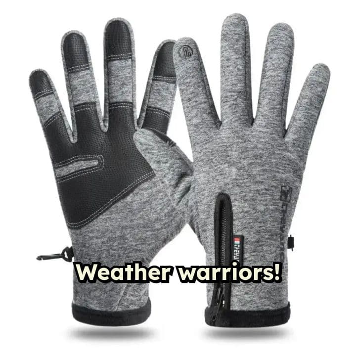 Touchscreen Waterproof Gloves for Any Storm