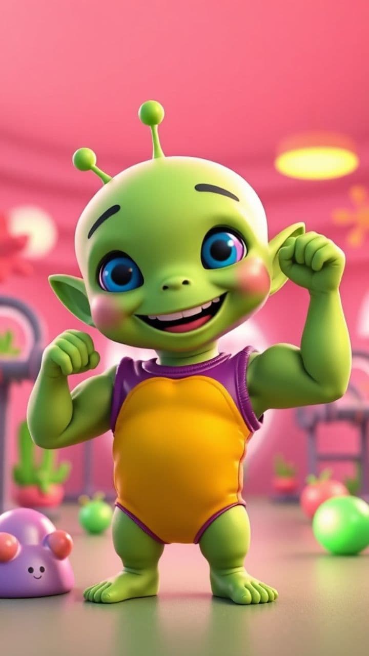 Buff Baby Alien Workout