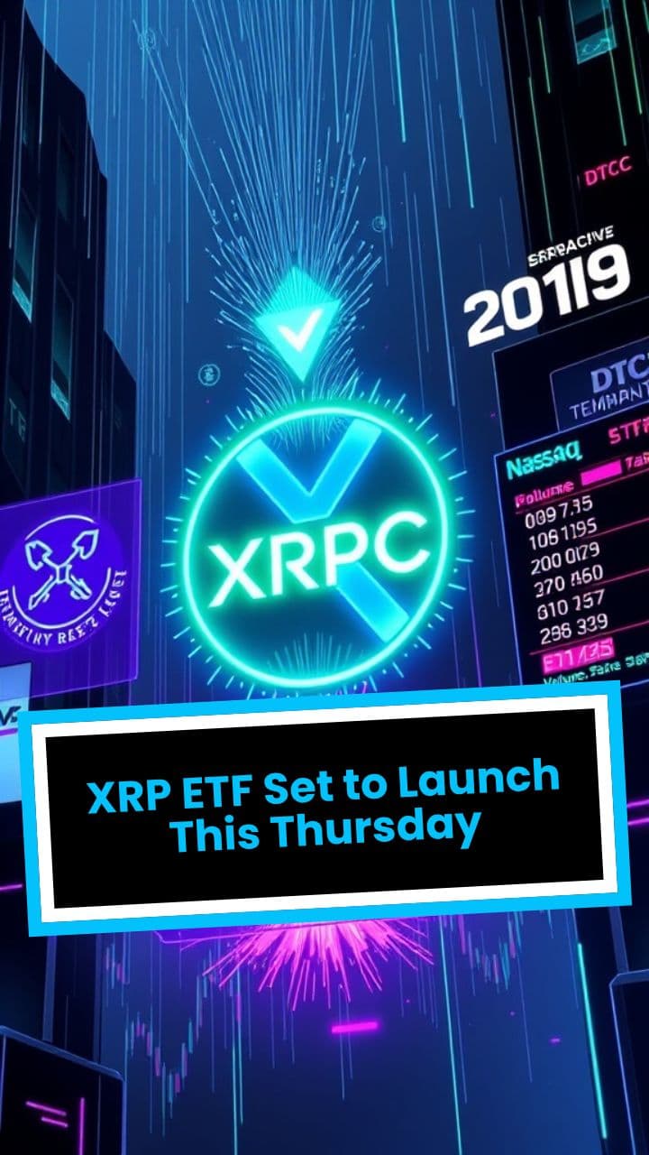 XRP ETF Set to Launch This Thursday