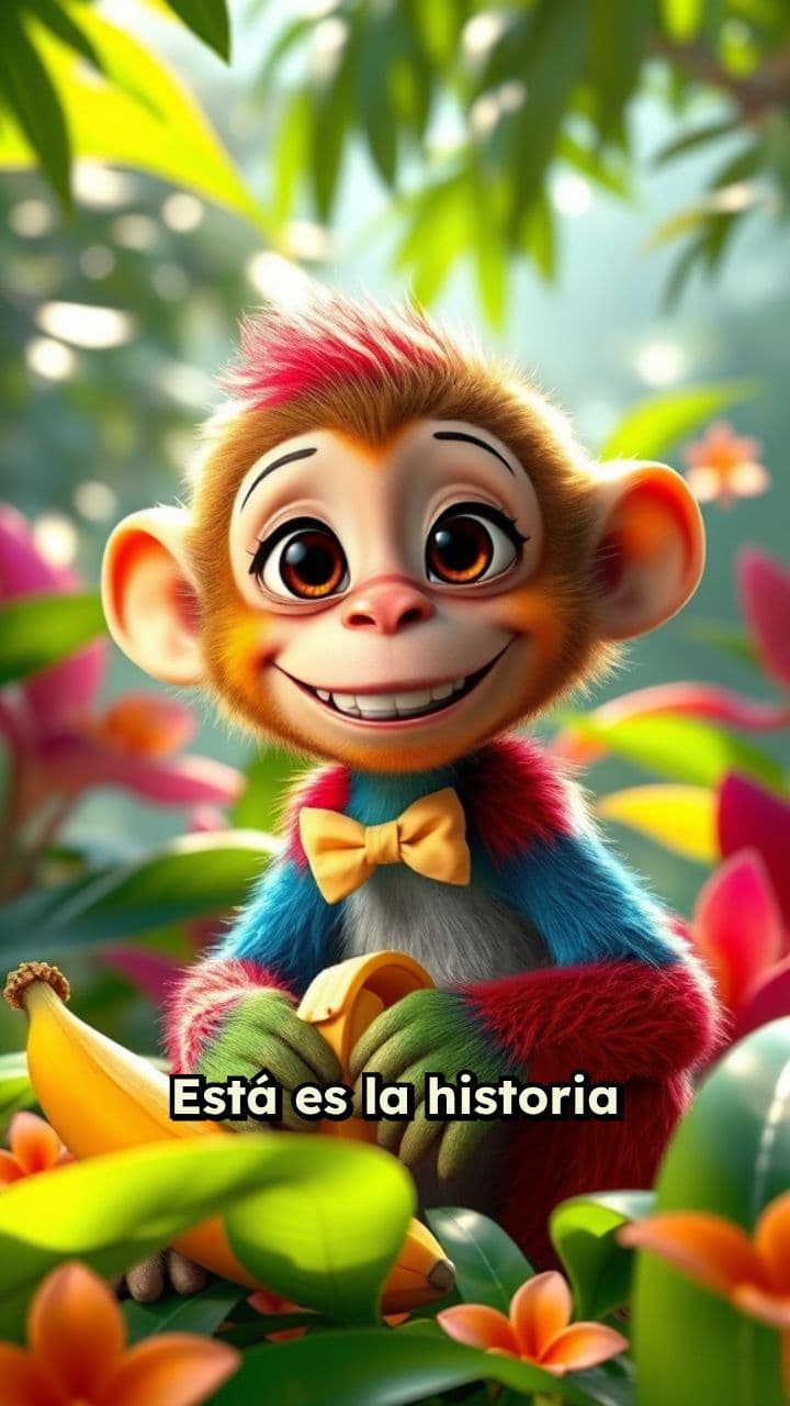 El travieso monito y su enjaulamiento