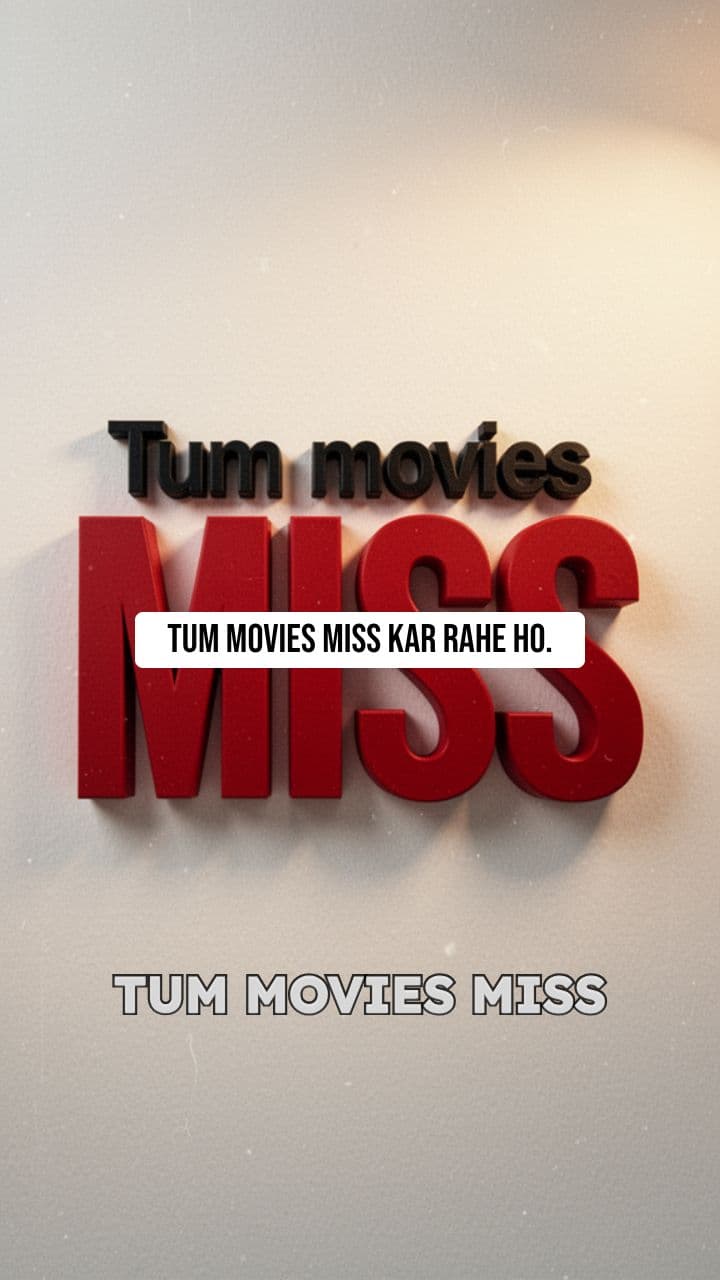 The Cinema Scout - Kinetic Typography