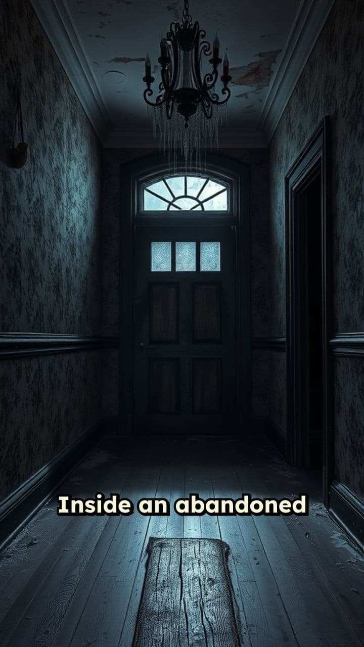 Unseen Presence in the Abandoned House