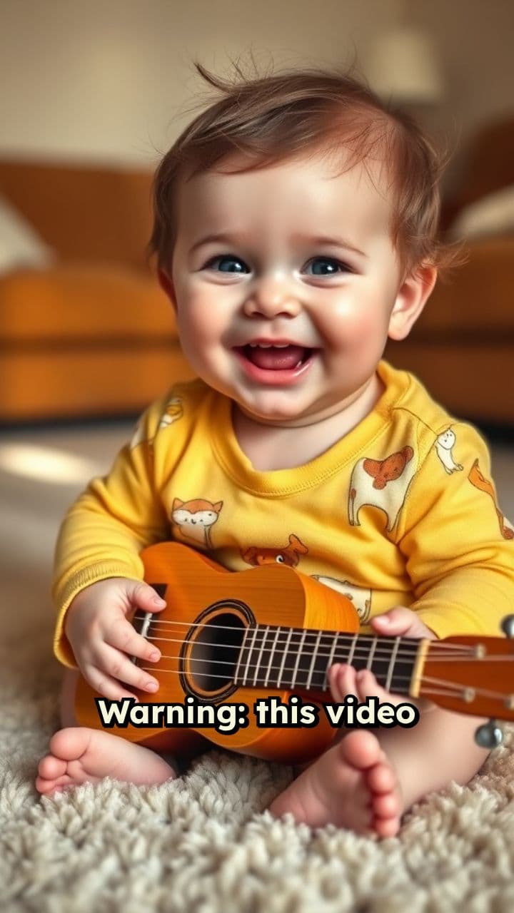Baby Guitarist Will Melt Your Heart